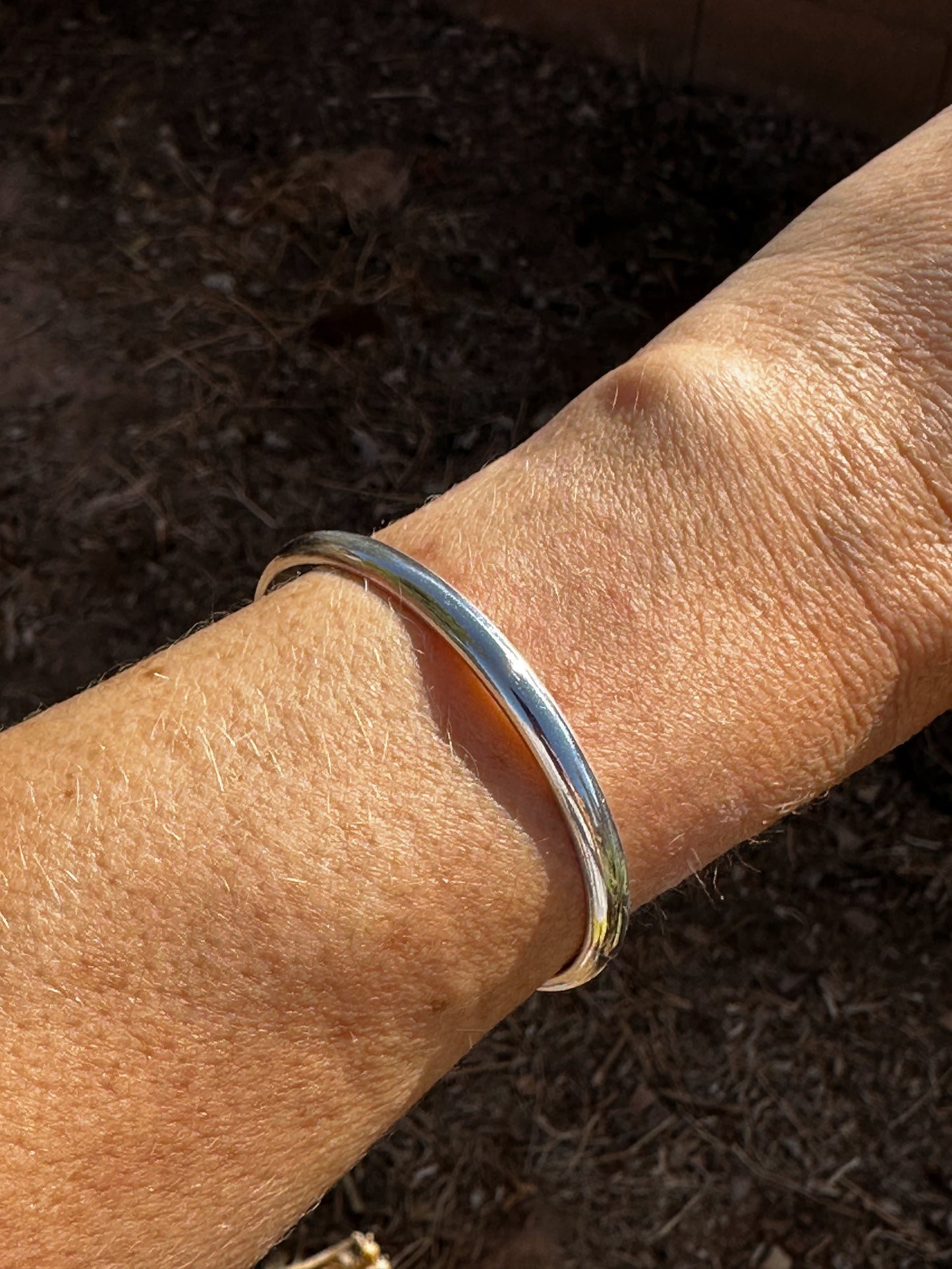 Silver Stacking Cuff